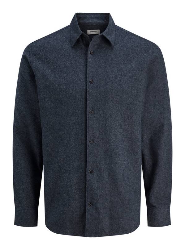 JJ REBEL Ike Melange Long Sleeved Shirt XXL